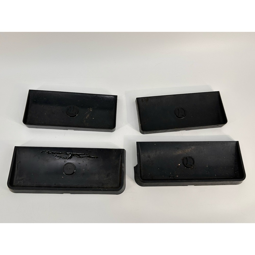 Vintage Lionel Plastic No. 160 Bin Dump Tray Train Lot Of 4